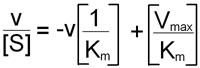 Eadie-Hofstee equation