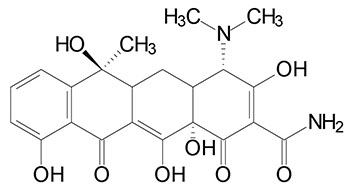 Structure of tetracycline