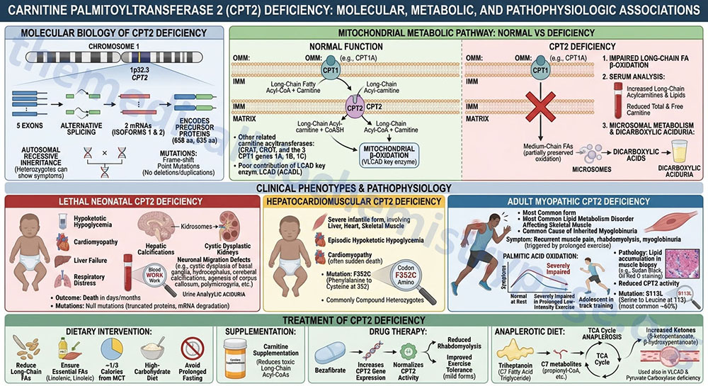 Carnitine Palmitoyltransferase 2 (CPT2) Deficiency