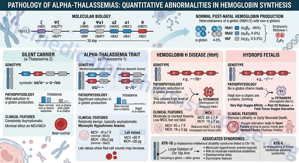 Thalassemias: α-Thalassemias