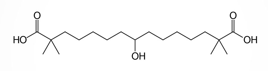 structure of bempedoic acid