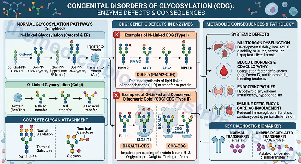 Congenital Disorders of Glycosylation, CDG
