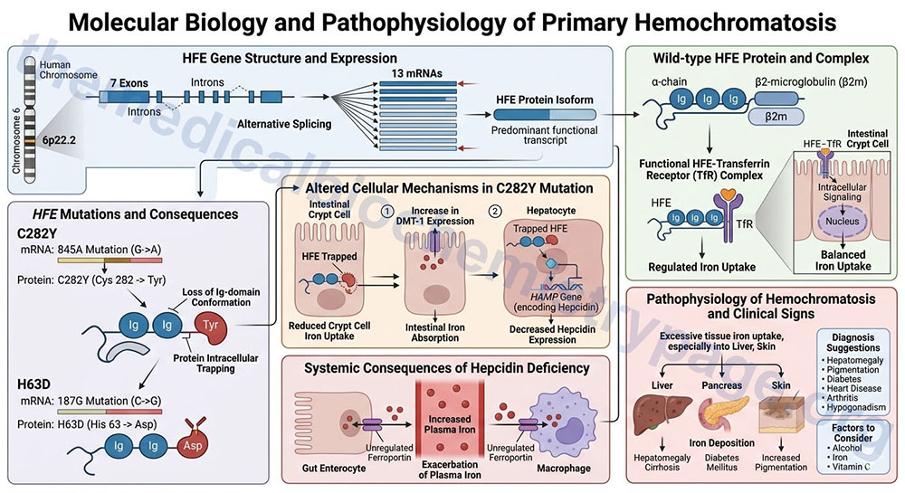 hemochromatosis molecular biology and pathophysiology