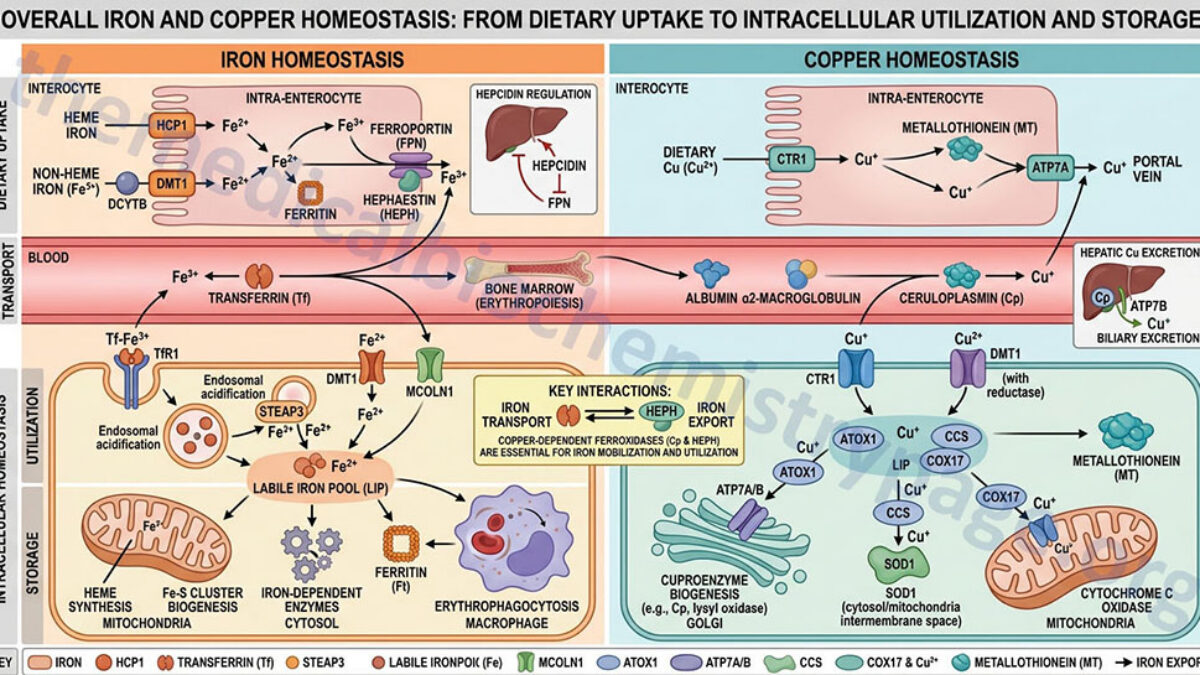 Iron and Copper Homeostasis