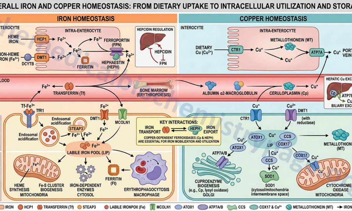Iron and Copper Homeostasis