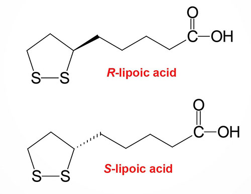 structures of alpha-lipoic acid