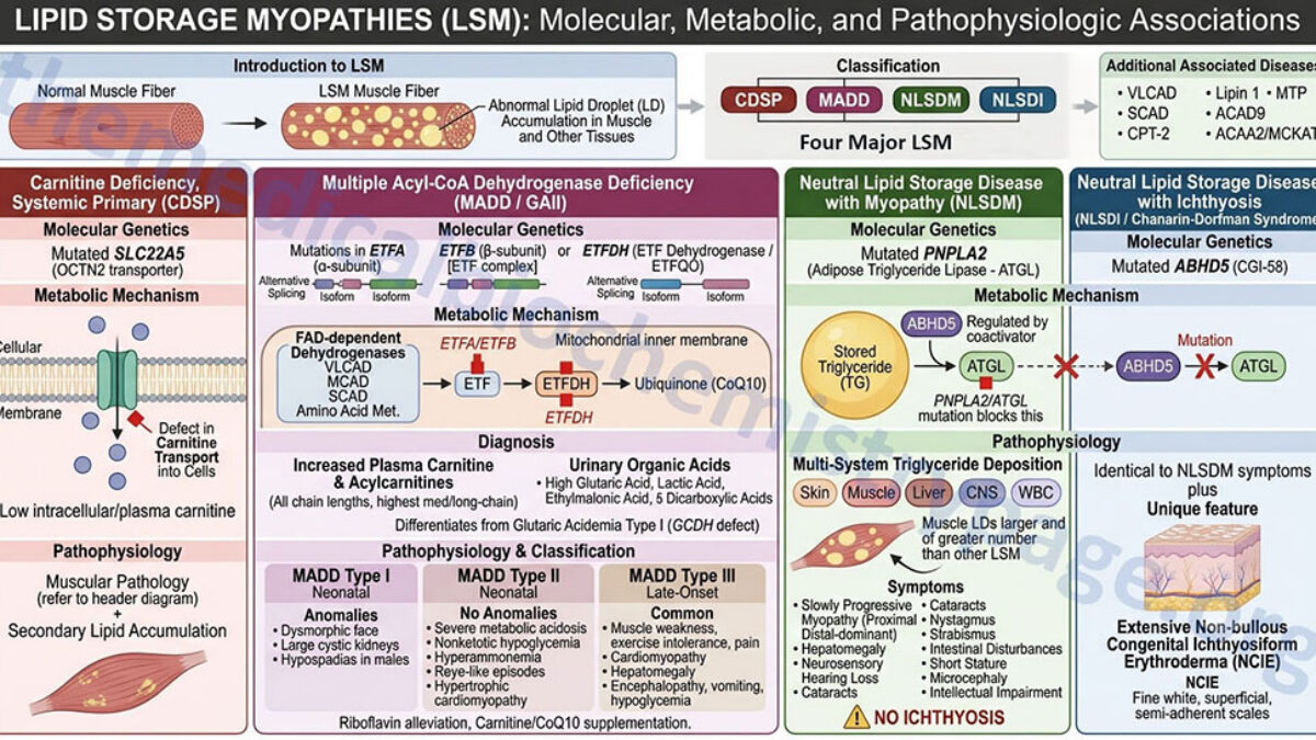 Lipid Storage Myopathies: Causes and Treatments