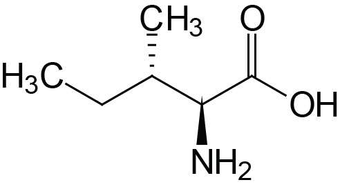 Structure of isoleucine