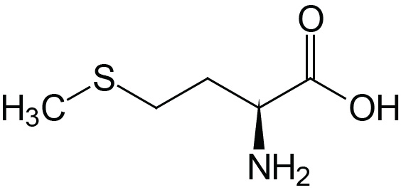 Structure of methionine