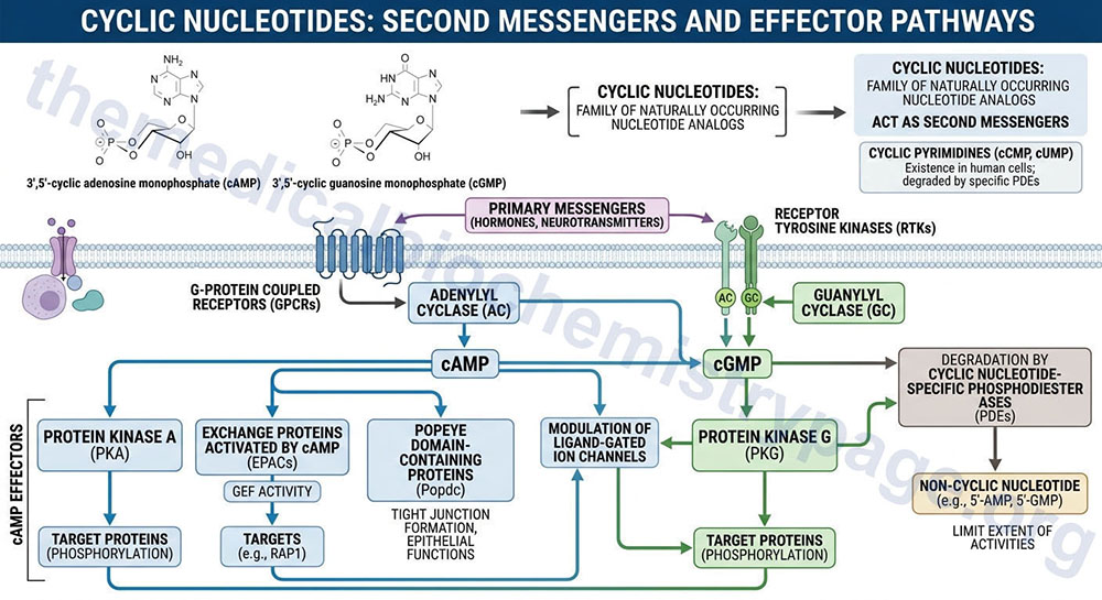 overview of cyclic nucleotides and their functions overview of cyclic nucleotides and their functions