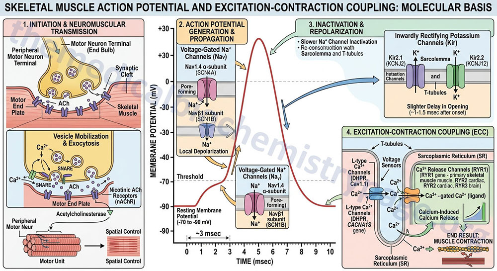 skeletal muscle cell action potential