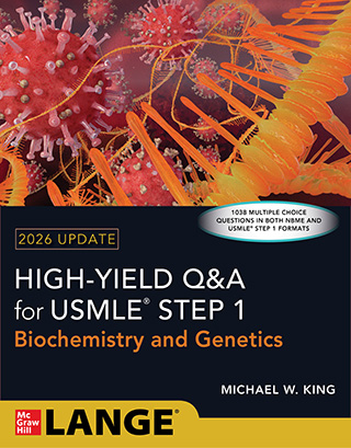Michael W King High Yield Q&A for USMLE Step 1 2026 edition Michael W King High Yield Q&A for USMLE Step 1 2026 edition